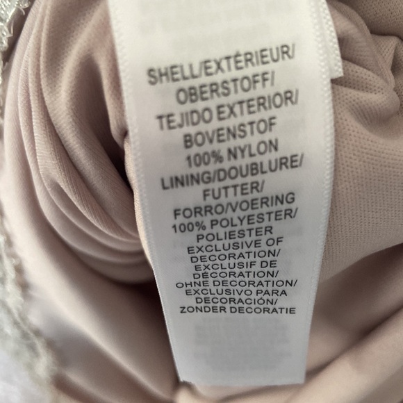 Adrienna Pappell Lace Dress Sz 18W NWT Color Icy Lilac gray very pretty holiday - Picture 10 of 17